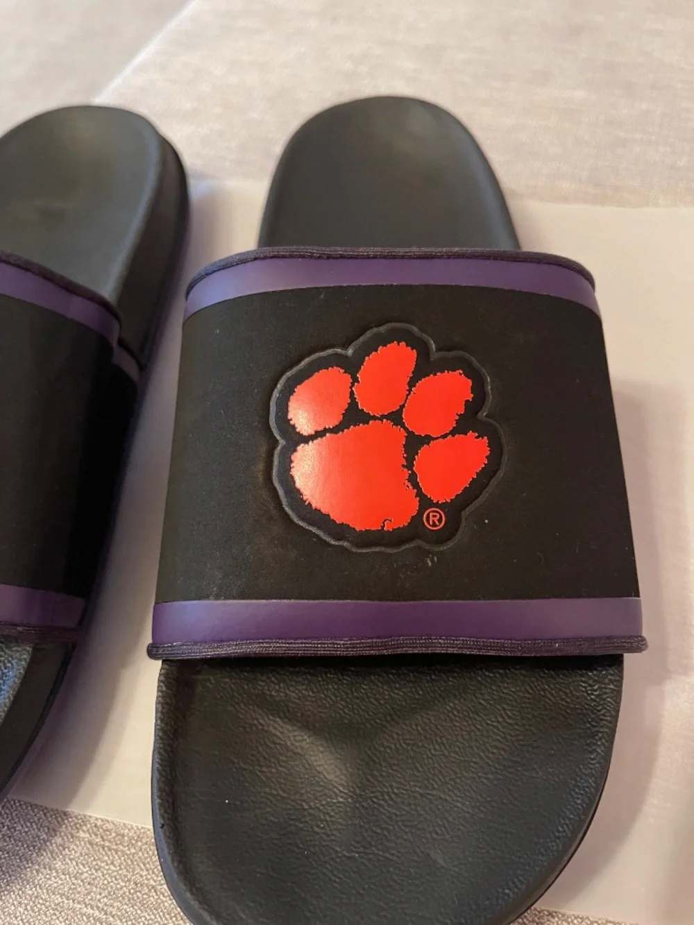 Nike Clemson Tigers Off Court Slides Sandals * Men's 10, Women's 11.5